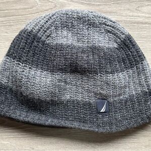 Nautica Shades of Grey Beanie - One Size